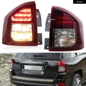 ジープ リア LED テールライト コンパス 2014-2017 リア バンパー ライトテール ストップブレーキ ランプウィンカーハザード部品