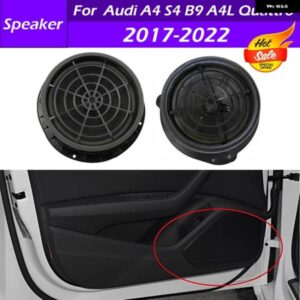 アウディ 8W5035411 8W0035415A フロントリアドアサウンド スピーカー ホーントランペット A4 S4 B9 A4L クワトロ 2017-22