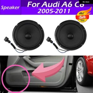 アウディ 4F0035381B 4F0035382B 新フロントドア スピーカー 中低音ホーンアクセサリー A6 C6 38657