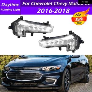 シボレー LED フロント バンパー DRL デイタイム ランニングライト フロント フォグランプ フォグライト アセンブリ マリブ XL 201