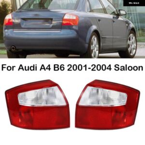 アウディ A4 B6 2001-2004 サルーンリア バンパー テールライト 逆 ストップブレーキ ライトテールランプバルブ 無 8E5945217 8E5945218