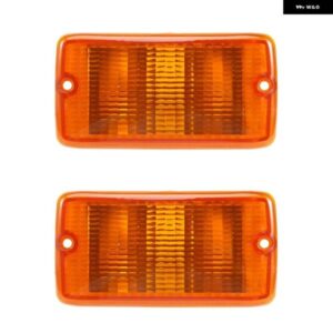 ジープ 2個 ウィンカーライト 2001-2006 ラングラー TJ プラスチック レンズ LH 用RH 55156488AB 55156489AB