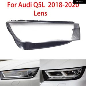 アウディ Q5L Q5 2018-2020 クリア ヘッドランプ ランプ シェード ヘッドランプ ハウジング クリア レンズ ランプ シェード プレキシガラスヘルニア ヘッド