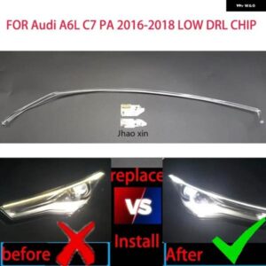 アウディ A6L C7 PA 低 2016-2018 ヘッドライト DRL ライトストリップ エンジェルアイズ チップ バラスト モジュール イルミネーション メンテナンス 部品