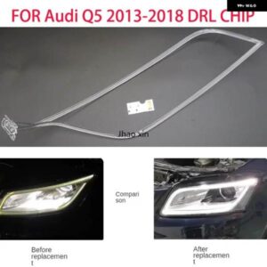アウディ Q5 2013-2018 ヘッドライト DRL ライトストリップ エンジェルアイズ チップ バラスト モジュール イルミネーション メンテナンス アクセサリー