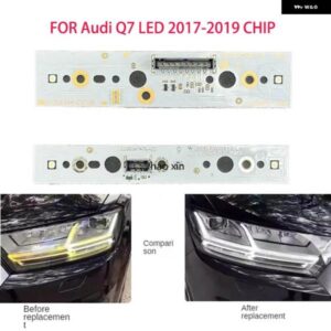 アウディ ホワイトライト Q7 LED 2017-2019 ヘッドライト DRL チップ バラスト チップ回路基板光源ボードチップ