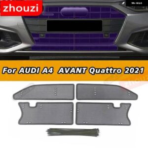 アウディ 車防虫ネット A4 B9 8ワット アバントクワトロ 2021 ウォータータンクカバー レーシング グリッド ネットコンデンサーアクセサリー