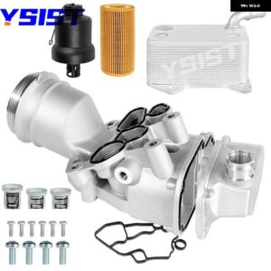 アウディ アルミ オイルクーラー A3 A4 TT TTS VW フォルクスワーゲン EOS ゴルフ GTI ジェッタ パサート エンジン オイル フィルター ハウジング