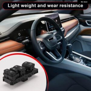 ジープ 運転席側 電動パワーウィンドウ コントロール スイッチガラスリフトスイッチ 60961240 60968633 コンパス 2022-2024 LHD