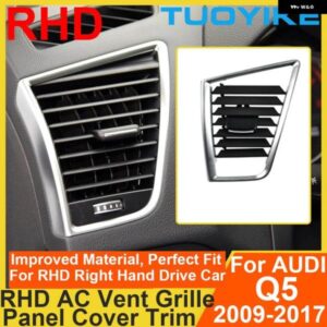 アウディ RHD 右ハンドル フロント ダッシュボード 左右 空調 ヒーター AC ベント アウトレット グリル パネル Q5 2009-2017