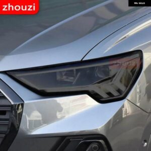 アウディ Q3 F3 RS Q3 スポーツバック 2019-ON ヘッドライト ティントブラックフィルム テールライト クリア TPU ステッカー