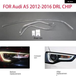 アウディ A5 2012-2016 ヘッドライト DRL ライトストリップ エンジェルアイズ チップ バラスト モジュール イルミネーション メンテナンス アクセサリー