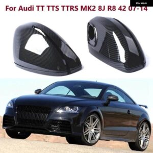アウディ TT クーペ MK1 2000-2006 LHD カーボンレトロフィットミラー ハウジング リアビューミラー カバー