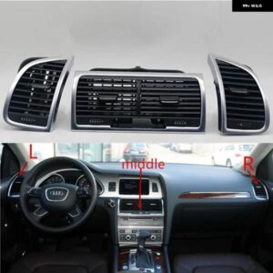 アウディ OEM 90%-95% Q7 4L 2007-2015 フロントリア パネル ダッシュルーバー エアコン ベント A/C アウトレット