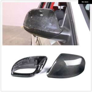 アウディ ミラー カバー Q5 SQ5 8R 09-16 Q7 4L 10-15 レーンアシスト付き外側カーボンバックミラー リアビューキャップケースシェル