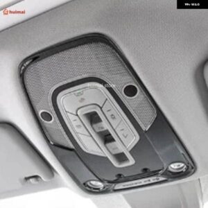 アウディ ステンレス Q5 年度 2018 2019 インテリア アクセサリーカー スタイリング フロントルーフ読書ランプ フレーム 装飾 デカール