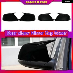 アウディ Q5 8R Q7 4L SQ5 クロームサイド ミラー カバー キャップ 2009-16 カーボンパターン スタイル