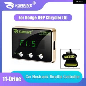 ジープ 車用電子スロットル コントローラ ー レーシング アクセルレーター 強力なブースター ダッジ クライスラー A チューニング パーツ アクセサリー