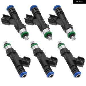 ジープ 6個 燃料 インジェクター 0280158020 リバティ コマンダー ダッジ ニトロ ダコタ デュランゴ ラム 三菱 レイダー 3.7L V6 53032701AA
