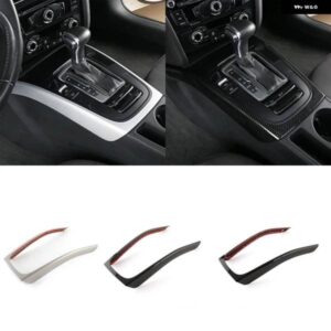 アウディ カー スタイリング インテリア センター コンソール ギア シフト フレーム 装飾 カバー トリム アクセサリー A4 B8 A5 2009-2016