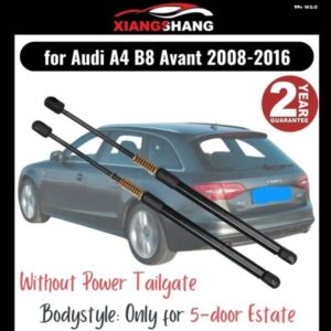 アウディ 2個 リアテールゲート ダンパー A4 B8 アバント 2008-2016 パワーテールゲートなし スプリング トランク ブーツ ガスチャージガスストラット