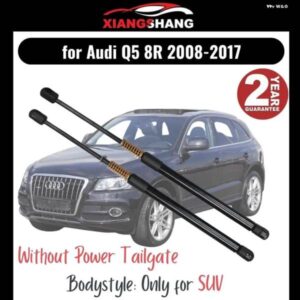 アウディ 2個 リアテールゲート ダンパー Q5 8R 2008-2017 パワーリフトゲートなし スプリング トランク ブーツ ガスストラットリフト サポート