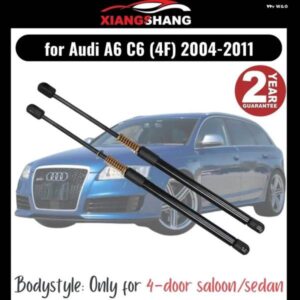 アウディ 2個 リアテールゲート ダンパー A6 C6 セダン 4F 2004-2011 スプリング トランク ブーツ ガスストラットリフト サポート 付き