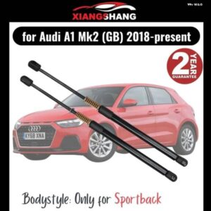アウディ 2個 リアテールゲート ダンパー A1 スポーツバック MK2 GB 2018-現在テールゲート スプリング トランク ブーツ ガス充填ガスストラット付き