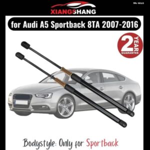 アウディ 2個 リアテールゲート ダンパー A5 スポーツバック 8TA 2007-2016 テールゲート スプリング トランク ブーツ ガス充填ガスストラット