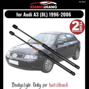 アウディ 2個 リアテールゲート ダンパー A3 8L 1996-2006 ハッチバック テールゲート スプリング トランク ブーツ ガス充填ガスストラット付き