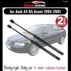 アウディ 2個 リアテールゲート ダンパー A4 B5 アバント 1994-2001 テールゲート スプリング トランク ブーツ ガス充填ガスストラット