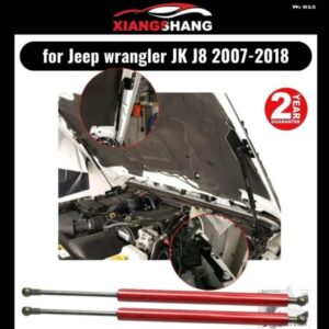 ジープ フード ダンパー ラングラー JK J8 TJL-J8 2007-2018 ガスストラットリフト サポート フロント ボンネット