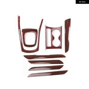 アウディ Q3 8U 2012-18 プラスチック 木目調 装飾 アクセサリー インテリア ギア トリム ステッカー