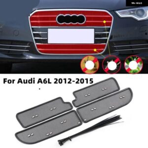 アウディ A6L 2012-2015 2016-18 防虫ネット 装飾 スパンコールダイヤモンドネットウォータータンク ネット パネル 外観アクセサリー