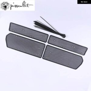 アウディ Q5 2017-21 フロント グリル インサートメッシュ昆虫メッシュスクリーン Q5 カーアクセサリー インテリア 装飾 車 トリム