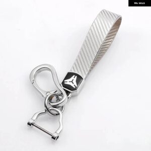 ジープ 3 5 ボタン キーケースカバー RENEGADE コンパスグランドチェロキー クライスラー 300C ラングラー ダッジ キーホルダー - silver chin
