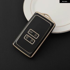 TPU キーボックス カバー ルノー コレオス KADJAR 風光明媚なメガーヌサンデロエスパスクリオキャプチャカングーラグナタリスマン TWI - black