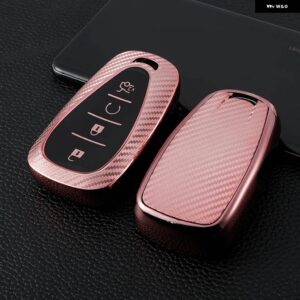 シボレー 4 ボタン TPU キーケースカバー FOB 2017-2019 マリブカマロクルーズトラバースソニックボルトボルトスプリング分 - pik