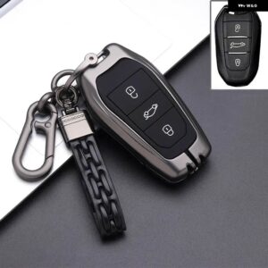 リモートキーケースカバー シェル プジョー 208 107 206 306 307 308 2008 3008 4008 5008 RCZ シトロエン C1 C2 C3 C4 C5 サボテン C8 - A4