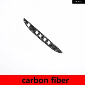 シボレー コルベット C6 2005-2013 ソフトカーボンギアシフトパネルカバー トリム ステッカー カー インテリア - Carbon Fiber2