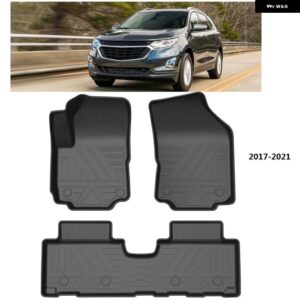 シボレー ゴムマット エクイノックス 2017-21 フロアトランクマット 自動車 インテリア - floor　mats