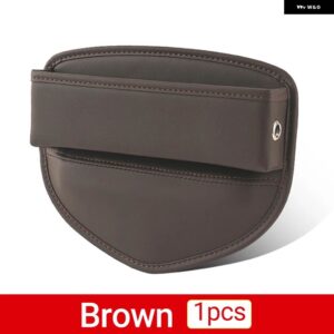ジープ グランドチェロキー WK2 2011-20 カーシート 隙間スロット収納ボックス バッグ カバー ケース - Brown 1PCS