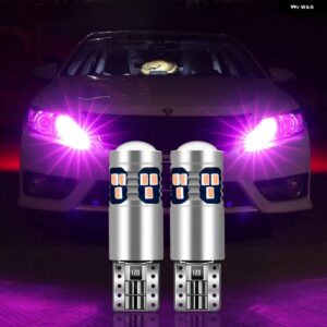 アルファロメオ 159 147 156 ジュリエッタ 166 GT 2個 T10 W5W パーキング位置ライトクリアランスランプ自動幅電球 - Pink