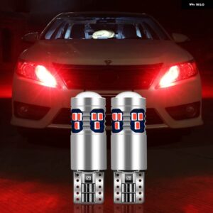 アルファロメオ 159 147 156 ジュリエッタ 166 GT 2個 T10 W5W パーキング位置ライトクリアランスランプ自動幅電球 - red
