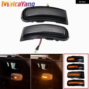 ジープ ダイナミック LED ウィンカー ライト インジケータ ーサイドマーカーミラー ランプウインカー レネゲード 2015-2022 矢印シーケンシャルリピーター - Dynamic Smoked
