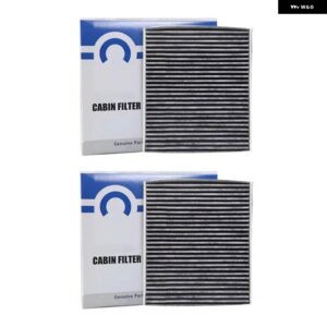 ジープ キャビンフィルター 68301863AA ラングラー JL 4TH 2.0AT AWD 2018-23 SUV 4/5 ドアカー - 2 Pcs Cabin Filter