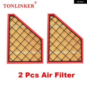 シボレー エアフィルター キャビンフィルター トラバース 3.6AT LFY 2018-21-モデル OEM 23321606 13531636 - 2　Pcs　Air　Filter