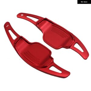 シボレー カマロ 2012-15 合金ホイールシフトパドル シフター延長 2個 装飾 - Red