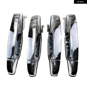 シボレー アウトサイド ドアハンドル フロントリア 2007-2014 GMC キャデラック エスカレード アバランチ タホ シルバラード シエラ - 4pcs