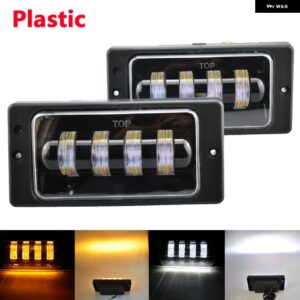 シボレー 2X フォグランプ LADA 2110 -2117用 KAMIZ用 NIVA VAZ 2114 バン プラスチック LED DRL ドラ - plastic-double
